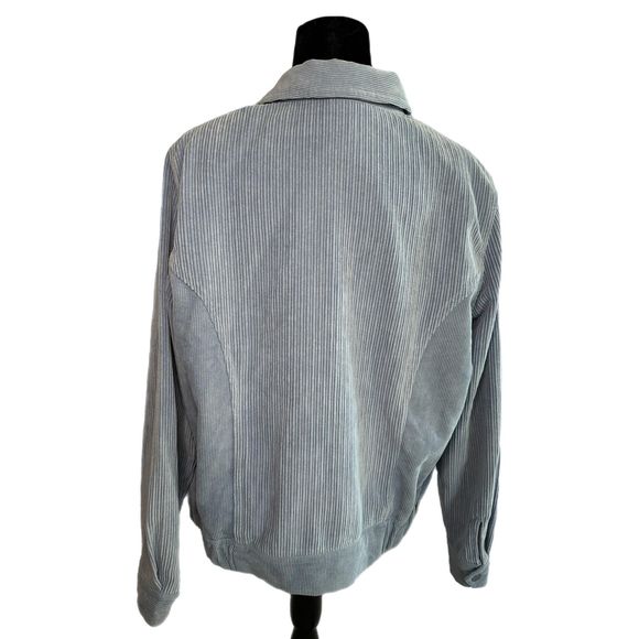 Alfred Dunner Light Blue Women's Jacket, Size 16, Pre-owned - Picture 2 of 4